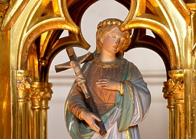 Reliekschrijn-detail